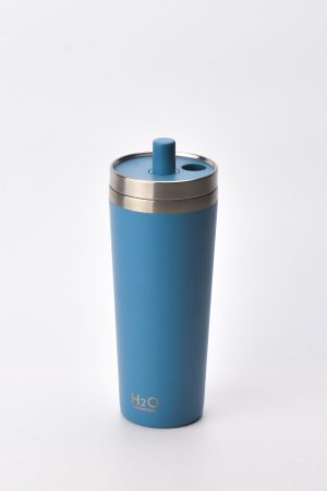 TERMOS PIPETLI KUPA * MAVI  660 ml