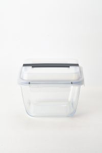 TUTACAK KAPAKLI CAM SAKLAMA KABI * 2,5 LT