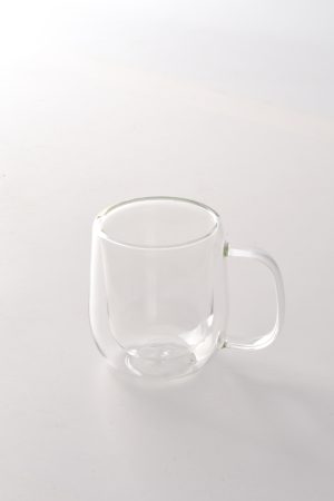 ÇIFT CIDARLI CAM KUPA * 250 ML