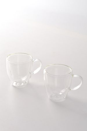 ÇIFT CIDARLI CAM IKILI FINCAN * 2X100 ML