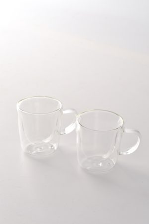 ÇIFT CIDARLI CAM IKILI FINCAN * 2X100 ML